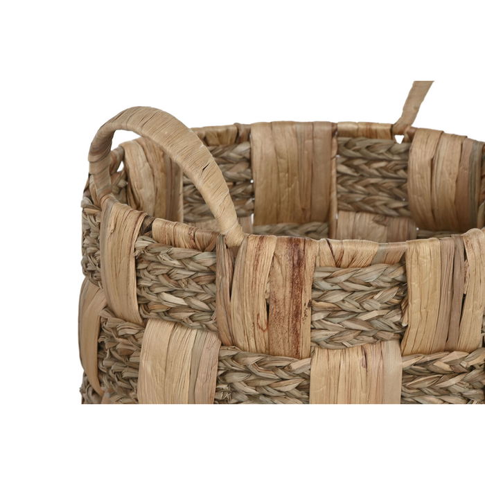 Set de basket Home ESPRIT Naturel Métal Jacinthe d'eau (4 Pièces)