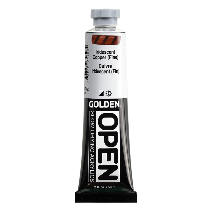 Golden OPEN Colores Acrylique Iridescente Cuivre Fin 59 ml Golden OPEN Colores Acrylique Iridescente Cuivre Fin 59 ml