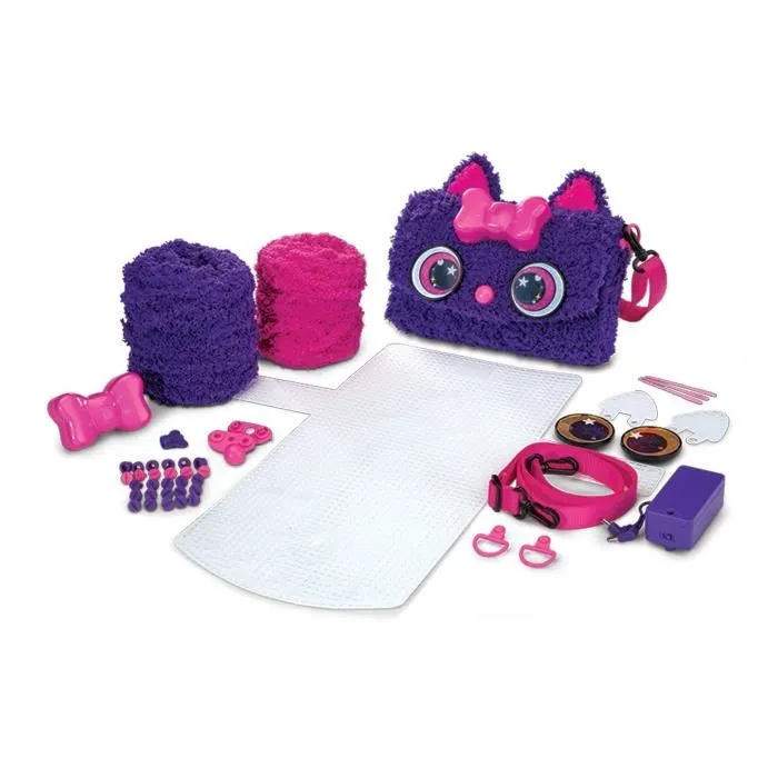 Vtech Kid'Couture Mon Sac Magic'Fashion (Chat) - Sac à coudre interactif en forme de chat - DIY créatif pour enfants - Version française