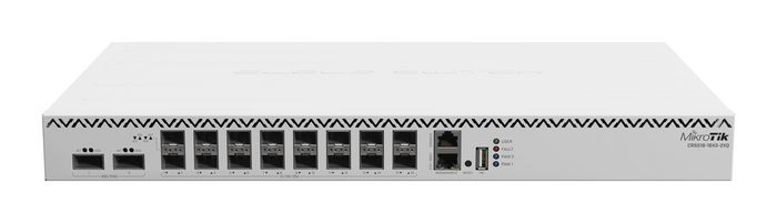 MikroTik CRS518-16XS-2XQ avec 2 ports 100G QSFP28 et 16 ports 25G SFP28 MikroTik CRS518-16XS-2XQ avec 2 ports 100G QSFP28 et 16 ports 25G SFP28