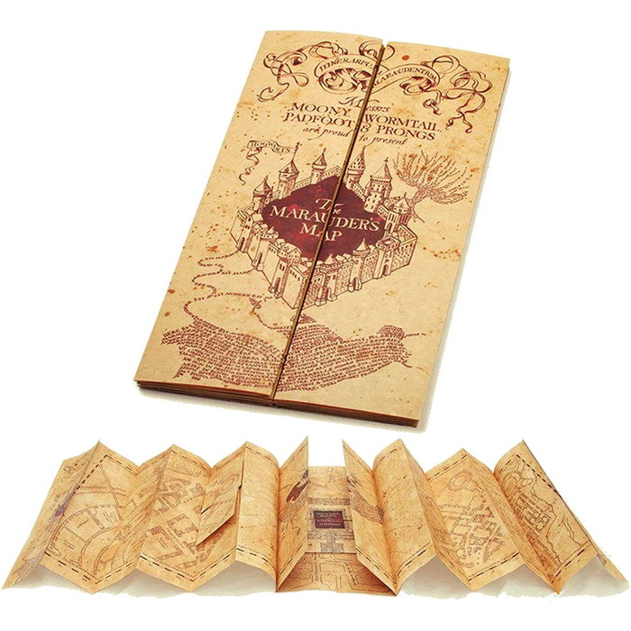 The Noble Collection Réplique Carte du Maraudeur Harry Potter 180 x 40 cm The Noble Collection Réplique Carte du Maraudeur Harry Potter 180 x 40 cm