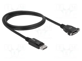 DELOCK Câble DisplayPort 1.2 1m Noir