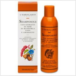 L´ERBOLARIO SOLAR Shampoo extrait de graines d'amande 200ml