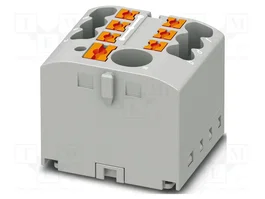 PHOENIX CONTACT PTFIX 6/6X2.5 GY Connecteur pour rail