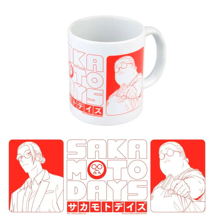 Grupo Erik Tasse Sakamoto Days 350 ml Grupo Erik Tasse Sakamoto Days 350 ml
