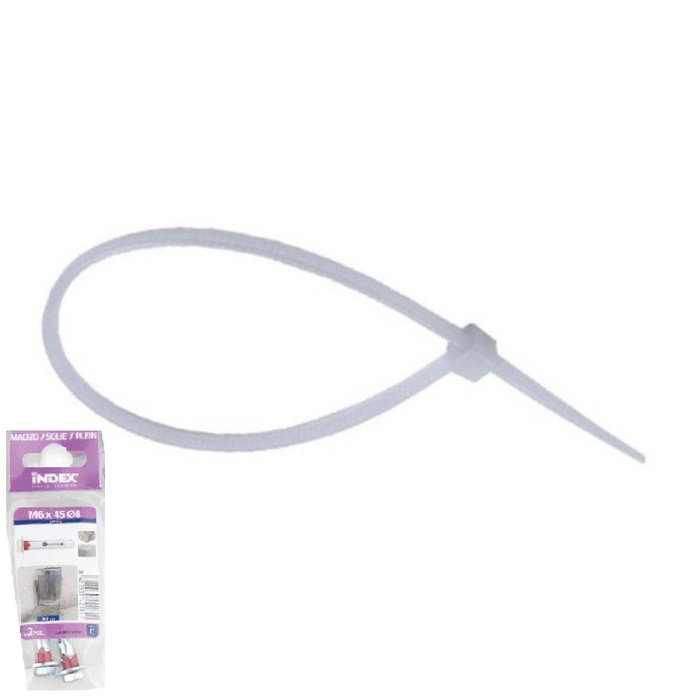 INDEX Collier de serrage en nylon naturel 2,5-100 INDEX Collier de serrage en nylon naturel 2,5-100