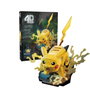 Spin Master - Puzzle 4D Build 3D Pokemon Pikachu 6075061 - Kit de construction sans colle avec 201 pièces en mousse EPS - Pour 12 ans et plus