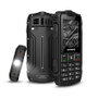 Hammer Rock - Téléphone Mobile Rugueux 2.4 Pouces, IP68, Double SIM, Bluetooth 3.0, 1800 mAh