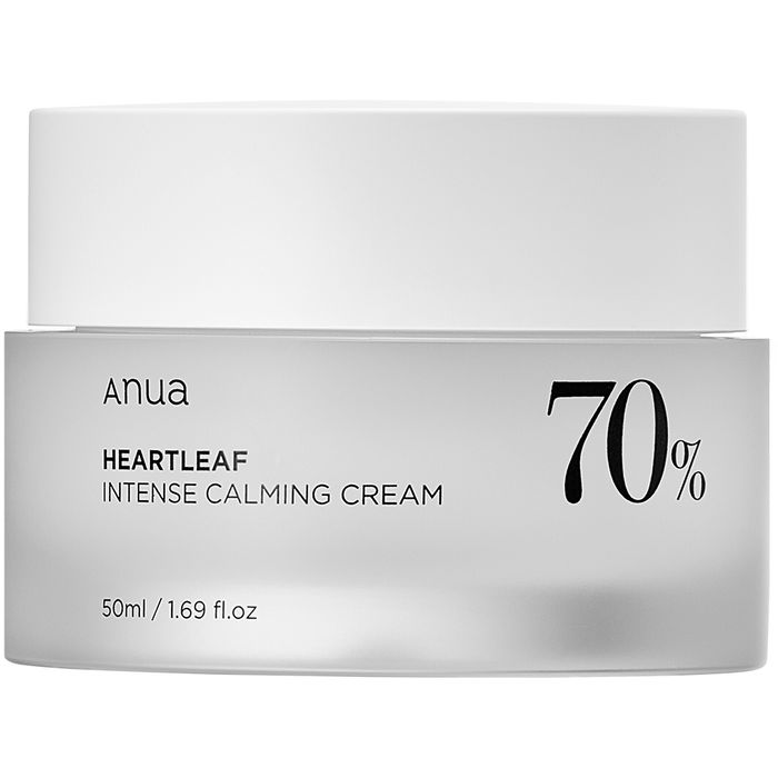 Crème Apaisante Visage Anua 50 ml avec 70% de Heartleaf (Feuille de Cœur) - Soin de la Peau pour Femmes Crème Apaisante Visage Anua 50 ml avec 70% de Heartleaf (Feuille de Cœur) - Soin de la Peau pour Femmes