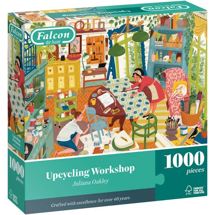 Jumbo Puzzle Falcon Upcycling Workshop 1000 pièces