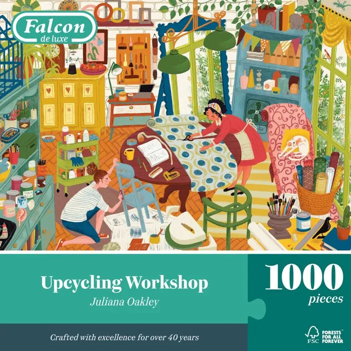 Jumbo Puzzle Falcon Upcycling Workshop 1000 pièces