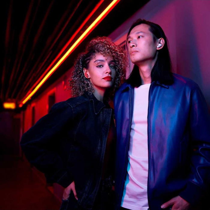 Écouteurs in Ear Bluetooth Urbanista Atlanta Rouge Rouge Vibrant