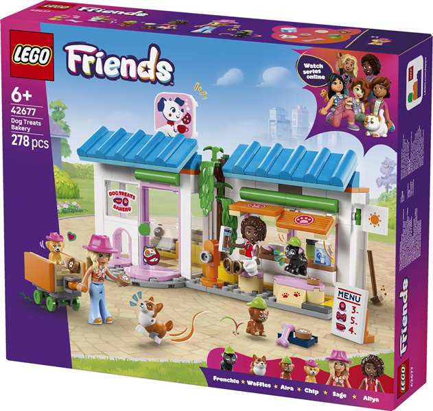 LEGO Friends La Boutique de Friandises pour Chiens 42677 LEGO Friends La Boutique de Friandises pour Chiens 42677