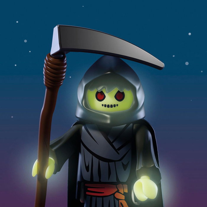 PLAYMOBIL La Faucheuse 72357 avec accessoires phosphorescents PLAYMOBIL La Faucheuse 72357 avec accessoires phosphorescents