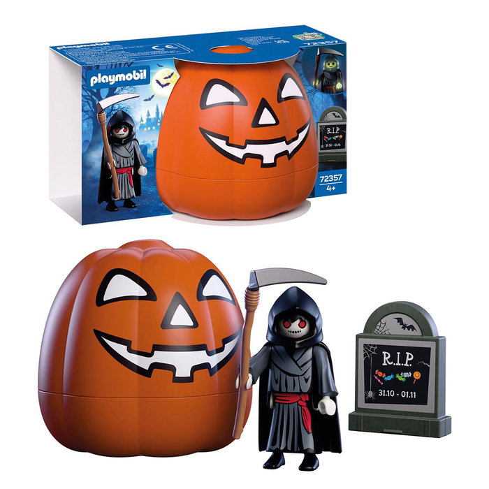 PLAYMOBIL La Faucheuse 72357 avec accessoires phosphorescents PLAYMOBIL La Faucheuse 72357 avec accessoires phosphorescents