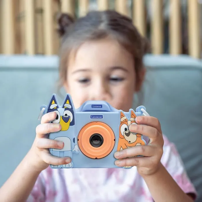 Lexibook Appareil photo numérique pour enfants avec protection Bluey