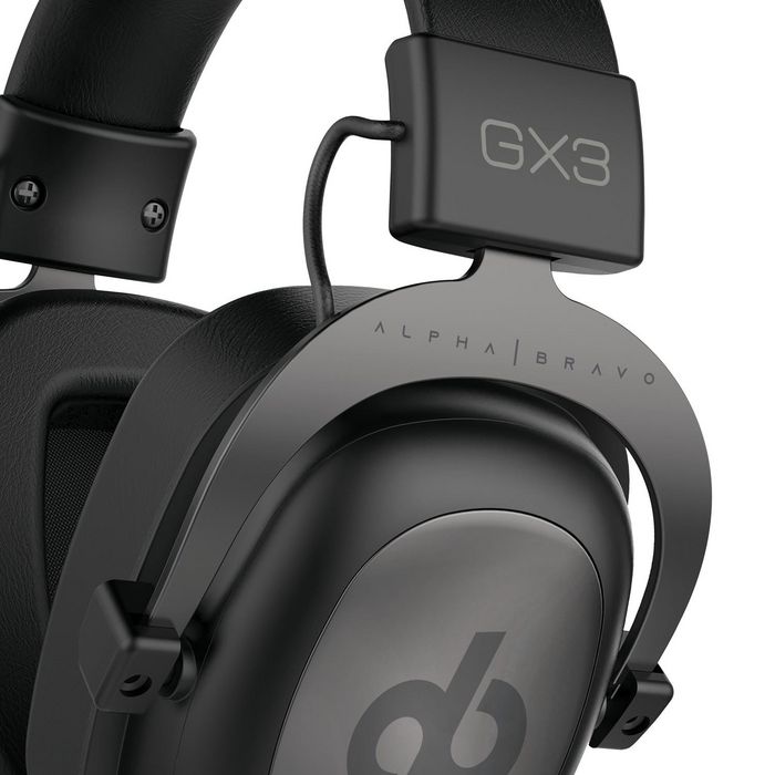 Veho Alpha Bravo GX-3 Pro - Casque Gaming avec Micro Z-Pro, Drivers Audio 53mm, Compatible PS5/PS4/XBox/PC/Nintendo, Câble USB et Jack 3.5mm, Coussins en Simili-Cuir