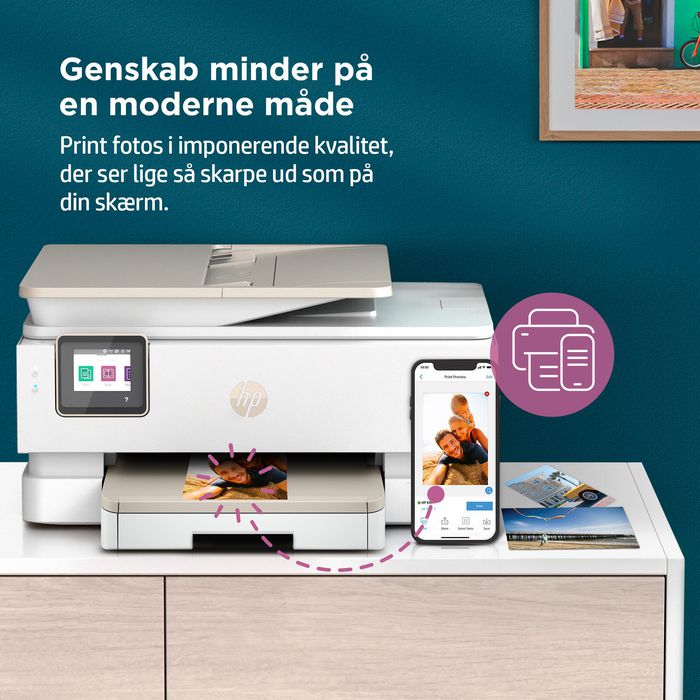 HP ENVY Inspire 7920e - Imprimante tout-en-un sans fil, impression copie numérisation, haute qualité photo, compatible HP+