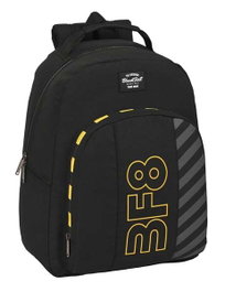 Safta Sac à dos recyclé convertible en caddie Blackfit8 Zone, dimensions 32 x 42 x 15 cm, pour âge recommandé 3 à 99 ans