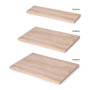Emuca Plateaux de table, 900x500, Finition chêne, Bois