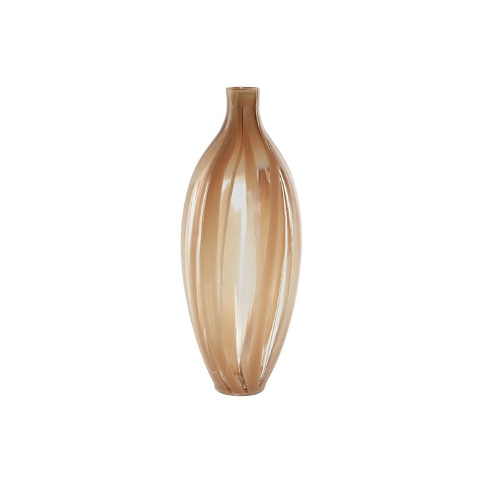 Vase Home ESPRIT Pêche Verre Moderne 17,5 x 17,5 x 44 cm Vase Home ESPRIT Pêche Verre Moderne 17,5 x 17,5 x 44 cm