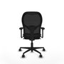 Piqueras y Crespo Chaise de Bureau Jorquera 3D036N0 Noir