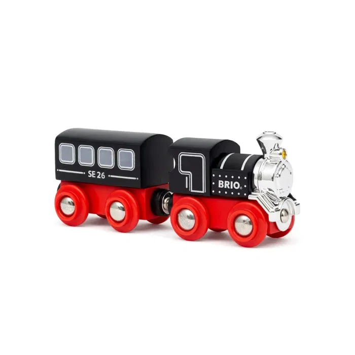 Brio 36140 Train Édition Spéciale (2026) - Train à vapeur limité noir, argent et rouge pour enfants dès 3 ans