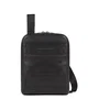 Piquadro Obidos Sac bandoulière en cuir Noir