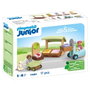 PLAYMOBIL JUNIOR Étal de fruits et légumes bio 71691