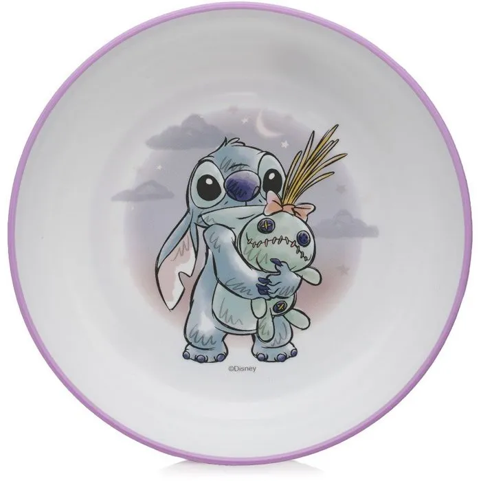 Disney Baby Bol Antidérapant Bébé Lilo et Stitch - Pour Repas en Toute Sécurité