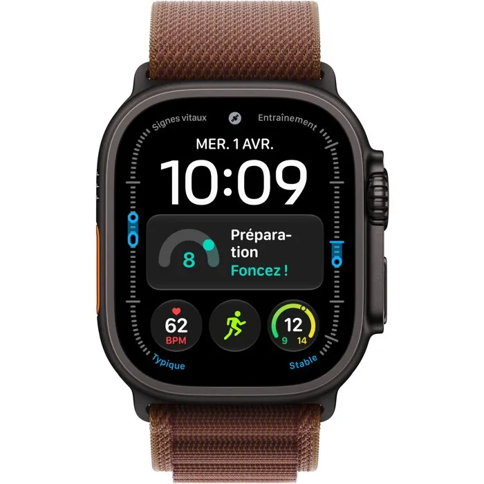 Apple Watch Ultra 4 49mm GPS+5G Alpine Loop M black/burgundy