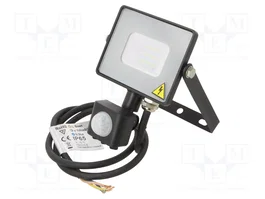 V-TAC Projecteur LED 10W Blanc Froid 6400K avec Capteur de Mouvement