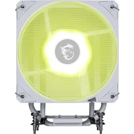 MSI MAG Core Frozr AA13 White - Ventilateur processeur 120 mm - Ventilateur ARGB - Compatible Intel LGA 1700/1851 et AMD AM4/AM5 - Refroidissement air