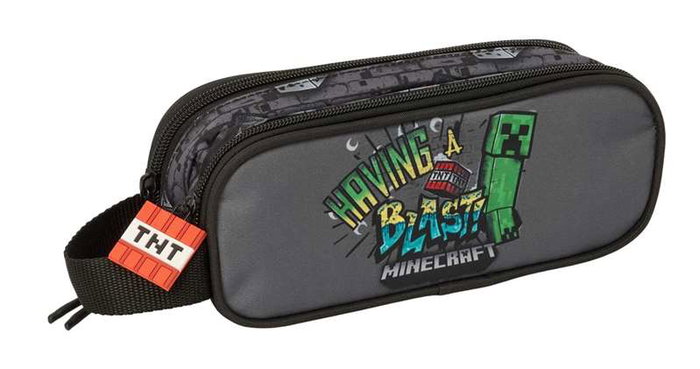 Safta Trousse Double Graffiti Minecraft Safta Trousse Double Graffiti Minecraft