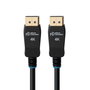 MicroConnect Câble DisplayPort 1.2 4K Ultra HD 2160p 60 Hz, 3 mètres, avec verrouillage et connecteurs plaqués or