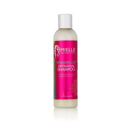 Mielle Shampooing Exfoliant à l'Huile de Mongongo 240ml - Formule Naturelle sans Sulfates - Hydratant - Apte pour la Méthode Curly