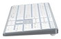 Hyper Clavier Bluetooth sans fil HyperSpace Next rétroéclairé avec pavé numérique, aluminium recyclé, USB-C, compatible Mac et Windows (Modèle HS2310US) - Disposition nordique