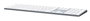 Hyper Clavier Bluetooth sans fil HyperSpace Next rétroéclairé avec pavé numérique, aluminium recyclé, USB-C, compatible Mac et Windows (Modèle HS2310US) - Disposition nordique