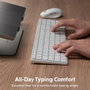 Hyper Clavier Bluetooth sans fil HyperSpace Next rétroéclairé avec pavé numérique, aluminium recyclé, USB-C, compatible Mac et Windows (Modèle HS2310US) - Disposition nordique