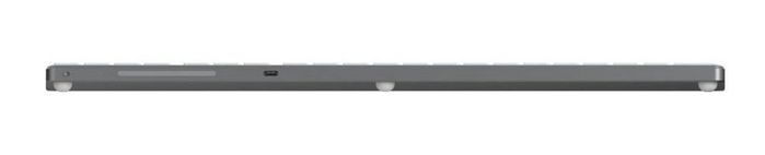 Hyper Clavier Bluetooth sans fil HyperSpace Next rétroéclairé avec pavé numérique, aluminium recyclé, USB-C, compatible Mac et Windows (Modèle HS2310US) - Disposition nordique