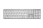 Hyper Clavier Bluetooth sans fil HyperSpace Next rétroéclairé avec pavé numérique, aluminium recyclé, USB-C, compatible Mac et Windows (Modèle HS2310US) - Disposition nordique
