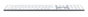 Hyper Clavier Bluetooth sans fil HyperSpace Next rétroéclairé avec pavé numérique, aluminium recyclé, USB-C, compatible Mac et Windows (Modèle HS2310US) - Disposition nordique