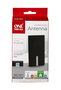 One For All SV9425 Antenne intérieure TV amplifiée avec filtres 4G/5G pour réception 4K Ultra HD (DVB-T/T2) - Design moderne, murale ou sur pied