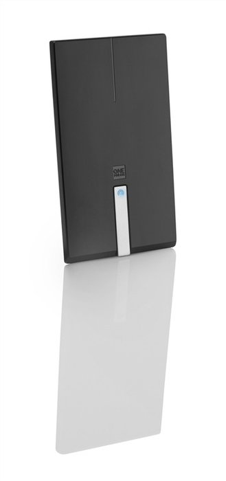 One For All SV9425 Antenne intérieure TV amplifiée avec filtres 4G/5G pour réception 4K Ultra HD (DVB-T/T2) - Design moderne, murale ou sur pied