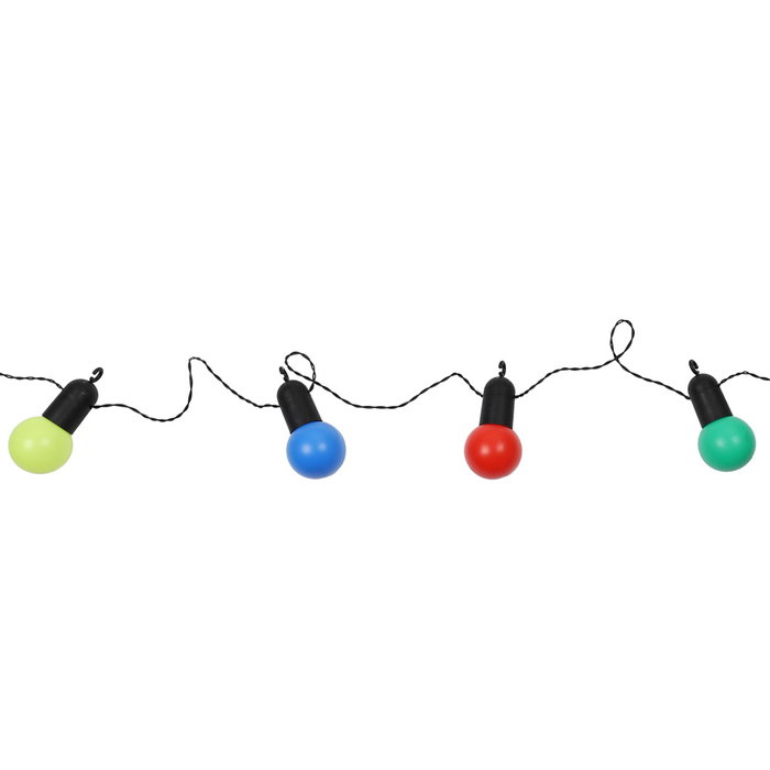 Home Deco Factory Guirlande Solaire 20 LED Multicolore 1070 cm
