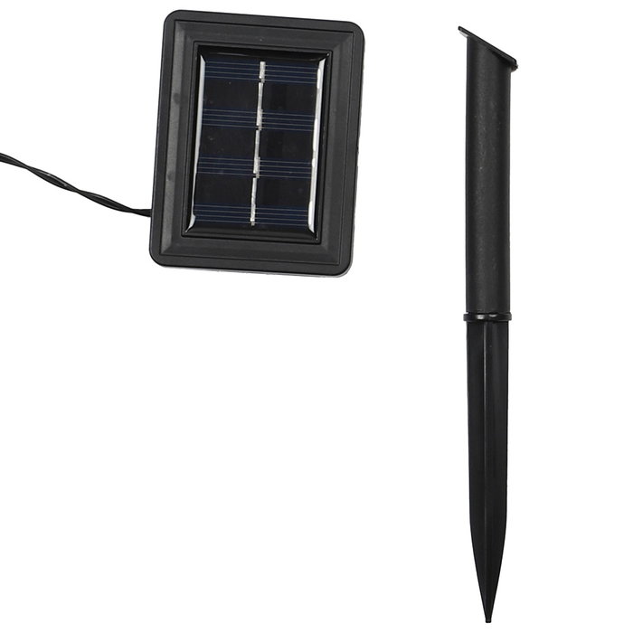 Home Deco Factory Guirlande Solaire 20 LED Multicolore 1070 cm