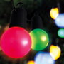 Home Deco Factory Guirlande Solaire 20 LED Multicolore 1070 cm