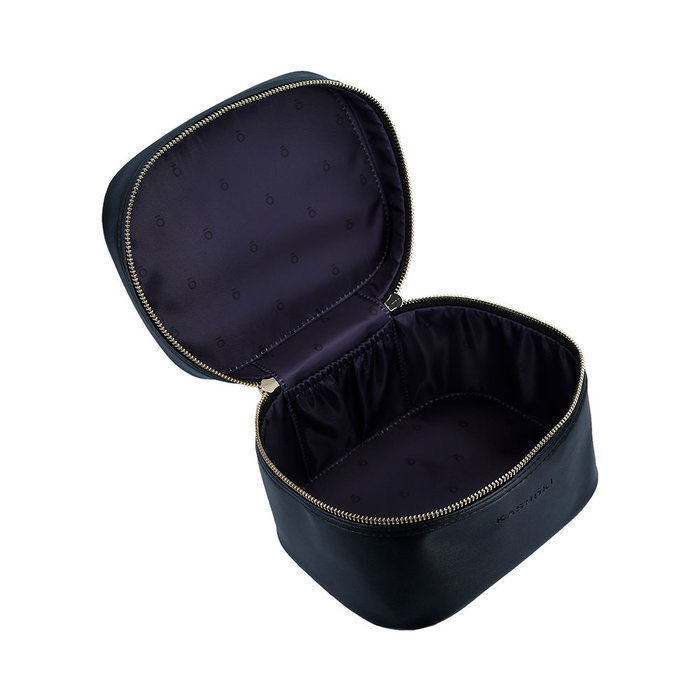 Kashōki VANITY CASE Trousse de toilette femme en simili cuir avec fermeture laiton doublure polyester - 1 unité