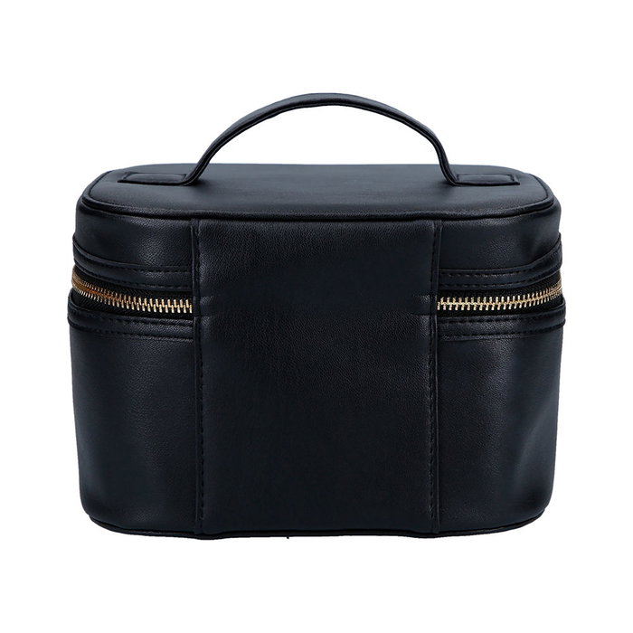 Kashōki VANITY CASE Trousse de toilette femme en simili cuir avec fermeture laiton doublure polyester - 1 unité