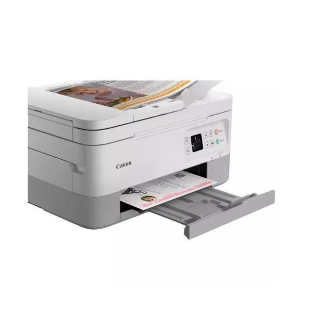 Canon PIXMA TS7451i - Imprimante Multifonction Wi-Fi - Impression, Copie, Numérisation - Recto/Verso Automatique - 2 Cartouches FINE - 4800x1200 ppp - Pour Bureau et Maison